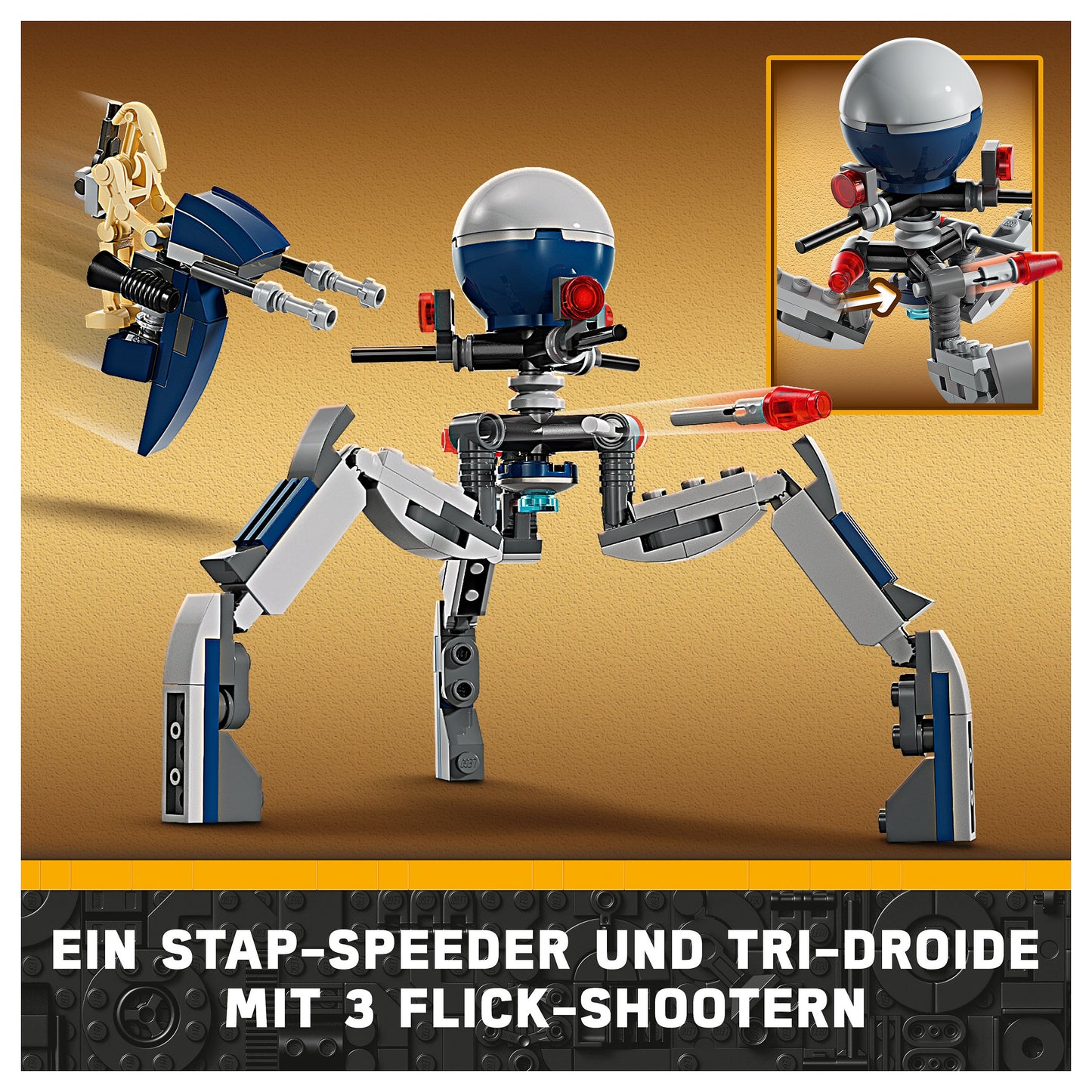 LEGO Star Wars Clone Trooper& Battle Droid Battle Pack 75372