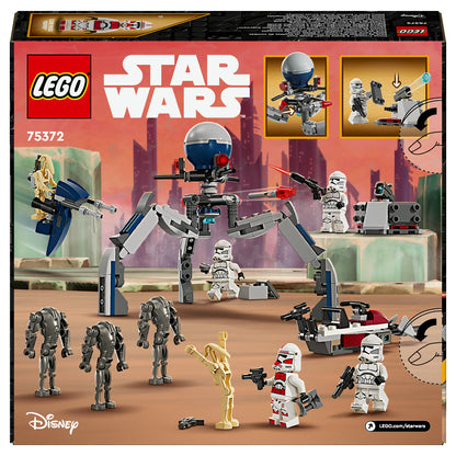 LEGO Star Wars Clone Trooper& Battle Droid Battle Pack 75372