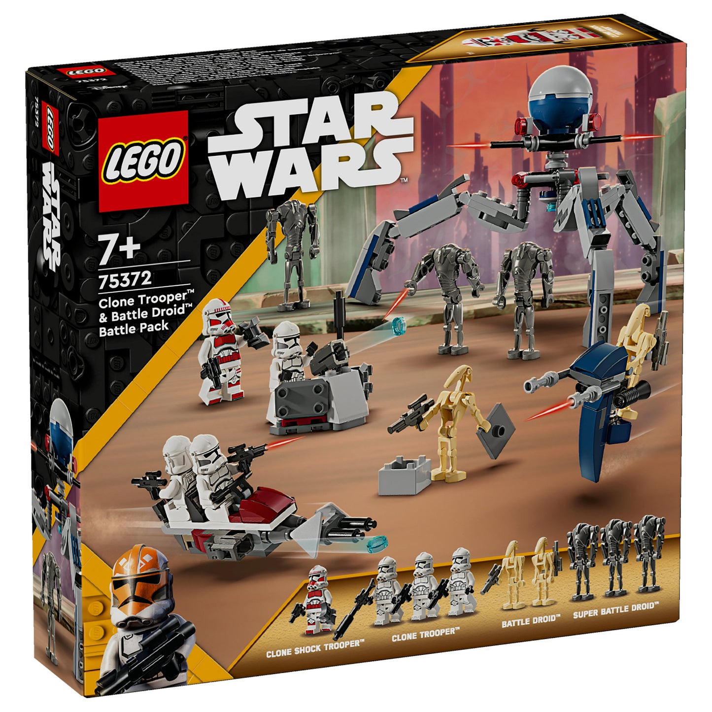 LEGO Star Wars Clone Trooper& Battle Droid Battle Pack 75372