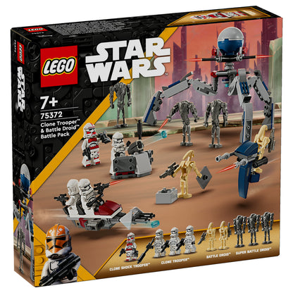 LEGO Star Wars Clone Trooper& Battle Droid Battle Pack 75372
