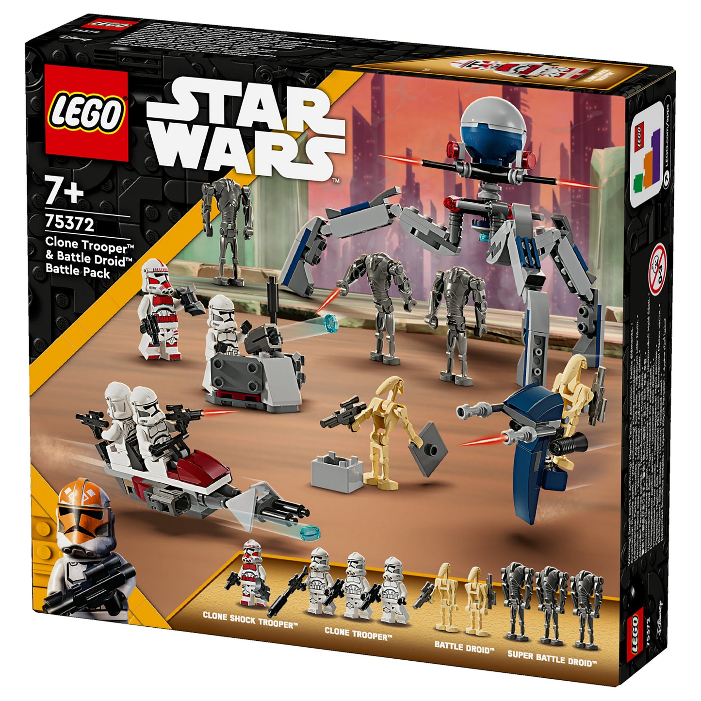 LEGO Star Wars Clone Trooper& Battle Droid Battle Pack 75372