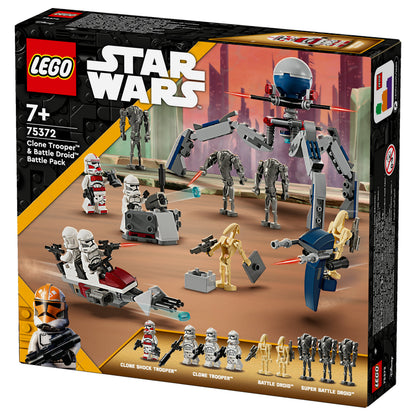 LEGO Star Wars Clone Trooper& Battle Droid Battle Pack 75372