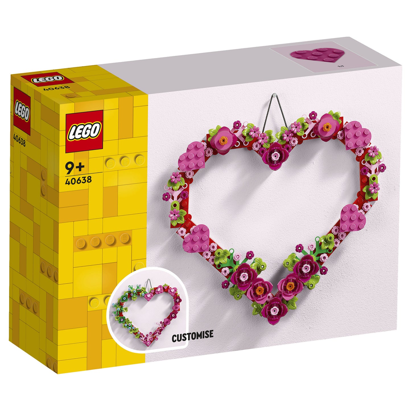 LEGO Herz-Deko 40638