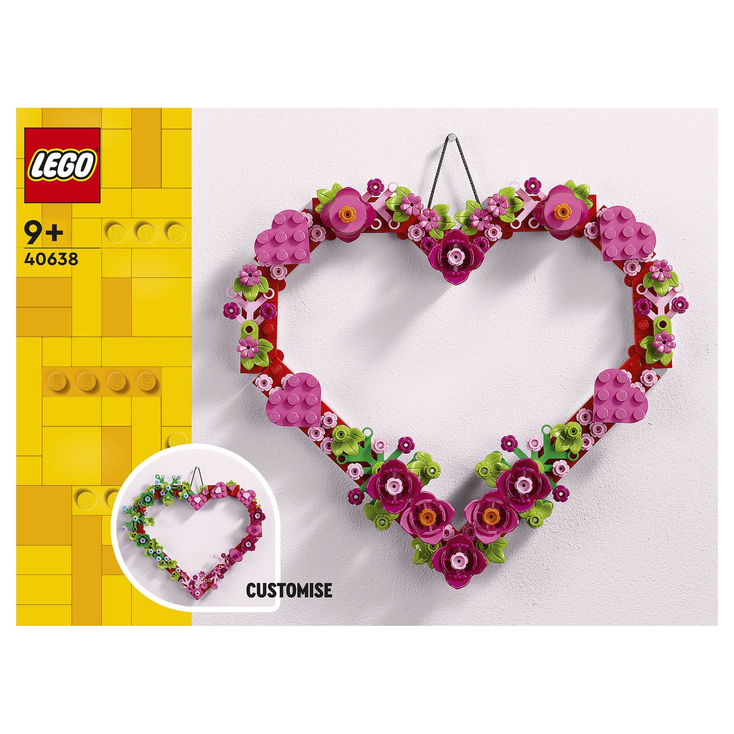 LEGO Herz-Deko 40638