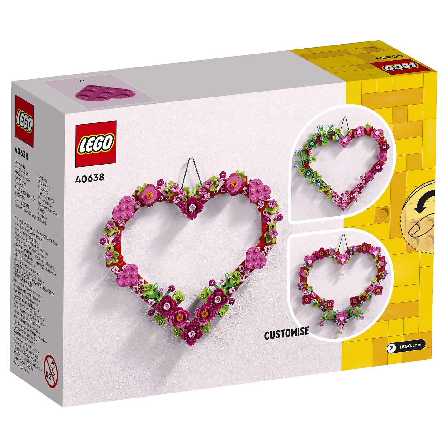 LEGO Herz-Deko 40638