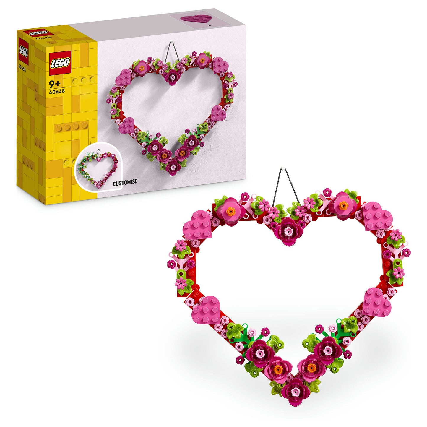 LEGO Herz-Deko 40638