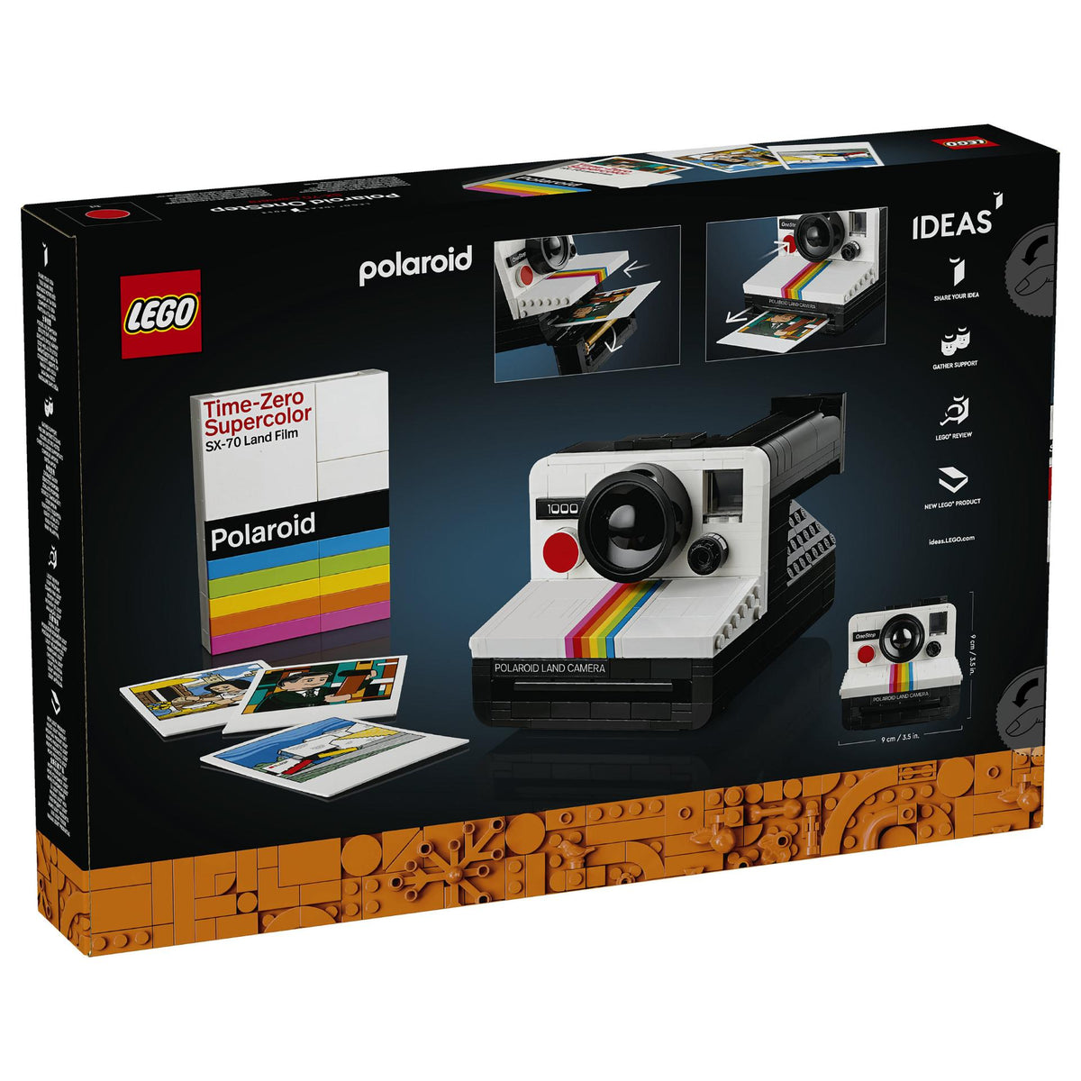 LEGO Ideas Polaroid OneStep SX-70 Sofortbildkamera 21345