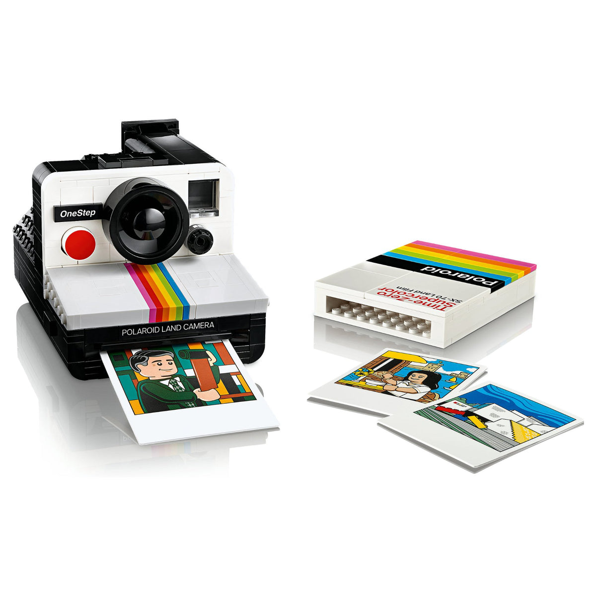 LEGO Ideas Polaroid OneStep SX-70 Sofortbildkamera 21345