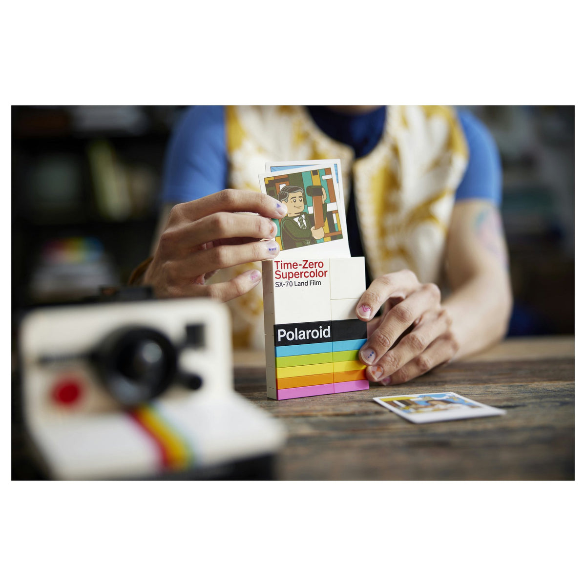 LEGO Ideas Polaroid OneStep SX-70 Sofortbildkamera 21345