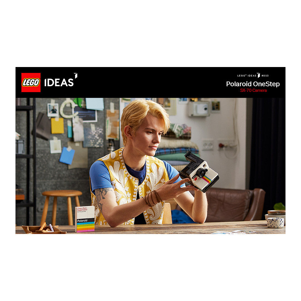 LEGO Ideas Polaroid OneStep SX-70 Sofortbildkamera 21345
