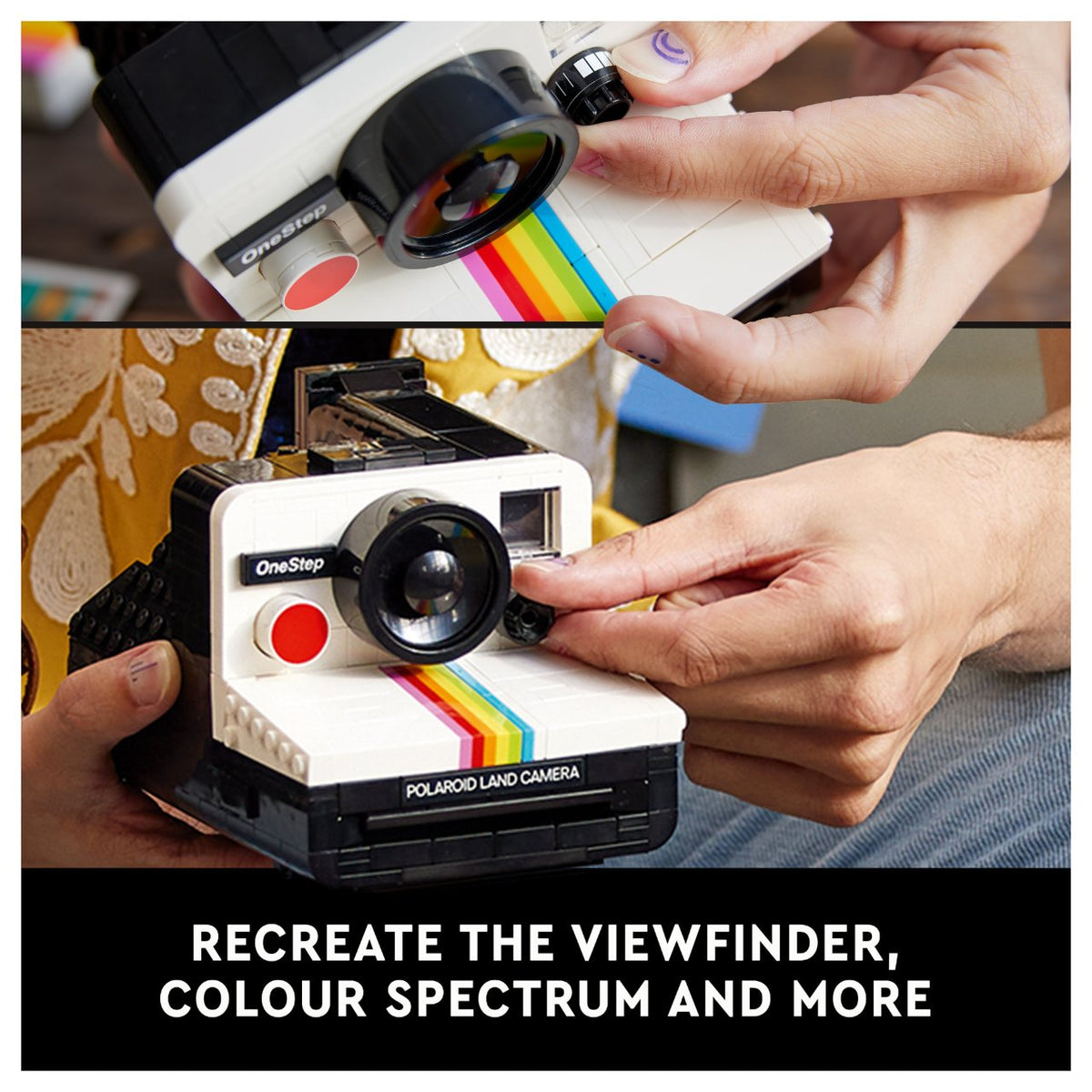LEGO Ideas Polaroid OneStep SX-70 Sofortbildkamera 21345