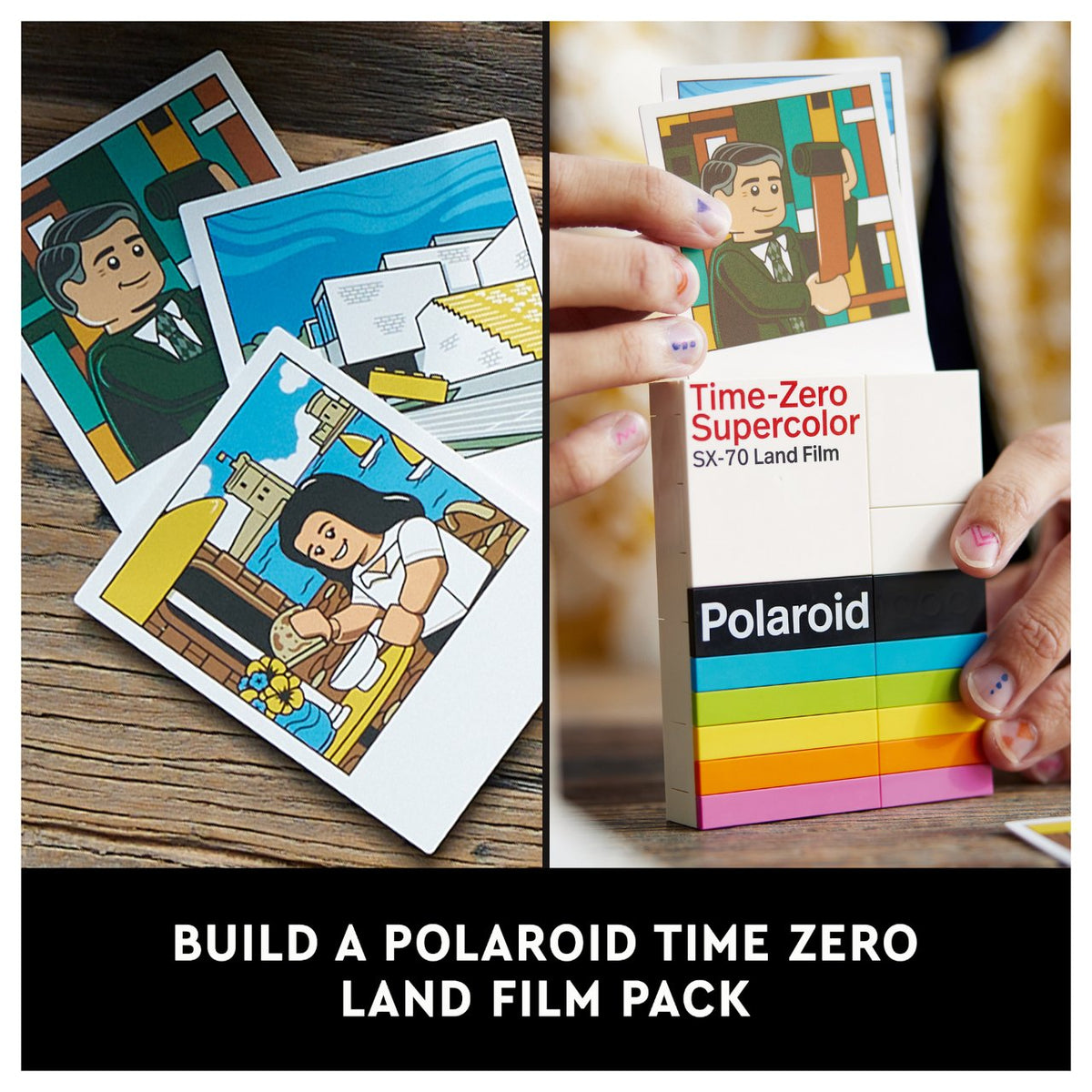 LEGO Ideas Polaroid OneStep SX-70 Sofortbildkamera 21345