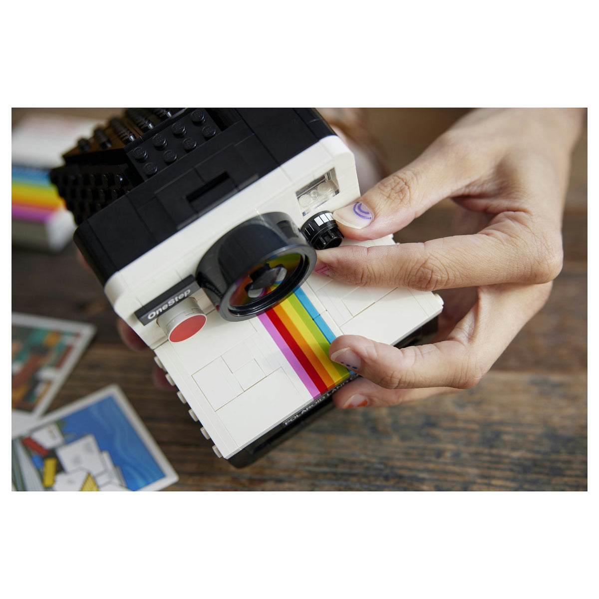 LEGO Ideas Polaroid OneStep SX-70 Sofortbildkamera 21345