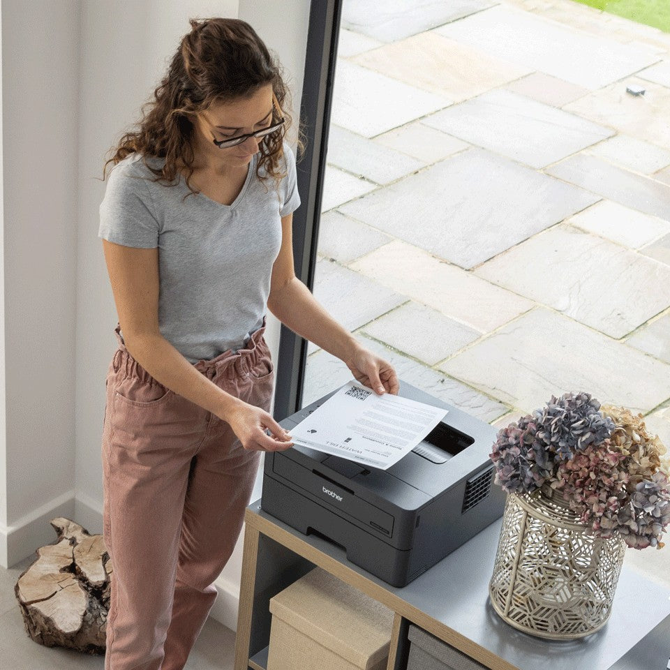 L Brother HL-L2400DW S/W-Laserdrucker A4 WLAN Duplex 250 Blatt