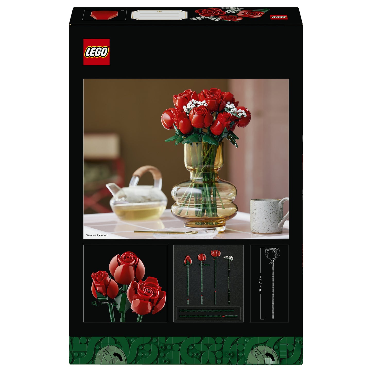 LEGO Icons Rosenstrauß 10328