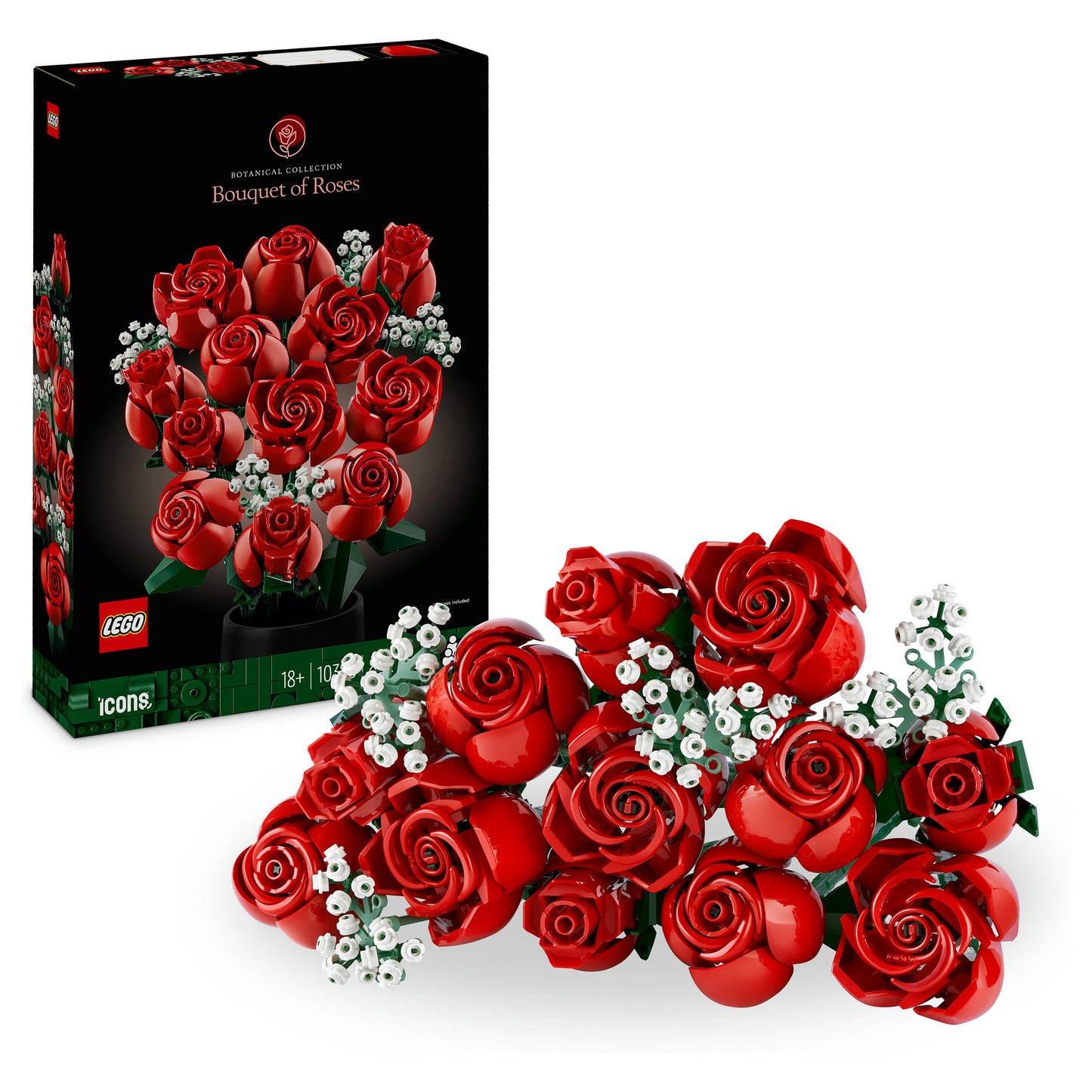 LEGO Icons Rosenstrauß 10328