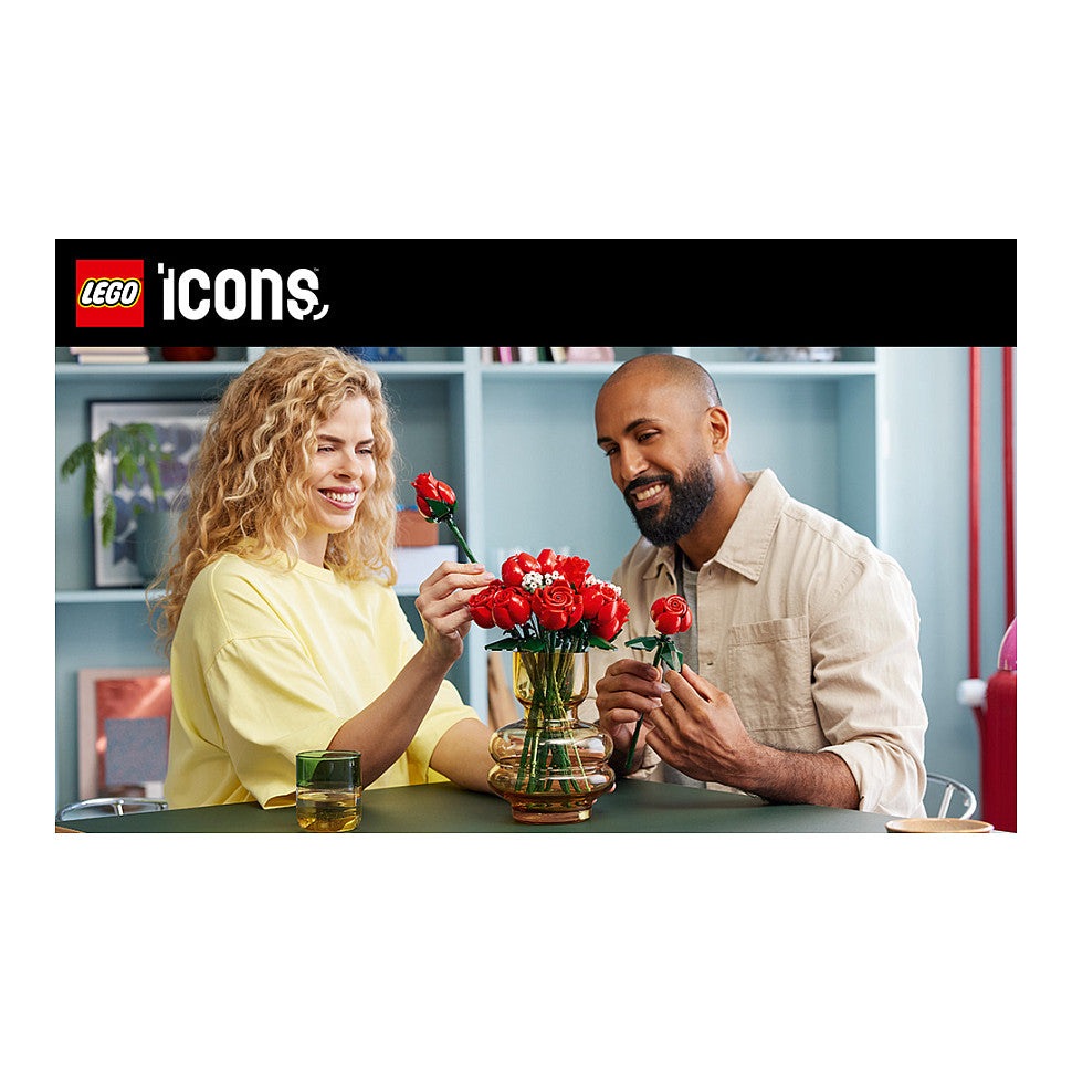LEGO Icons Rosenstrauß 10328