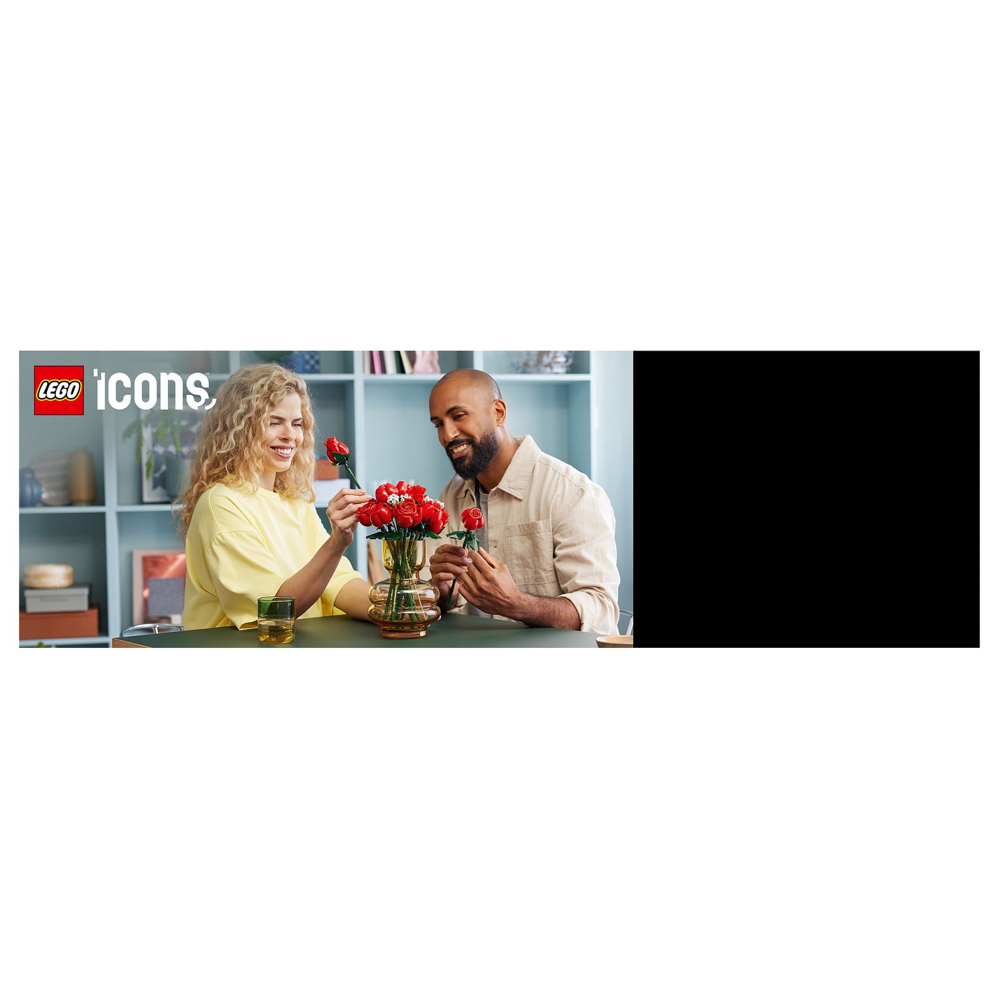 LEGO Icons Rosenstrauß 10328