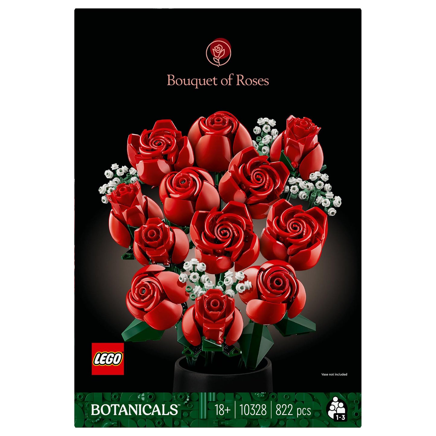 LEGO Icons Rosenstrauß 10328