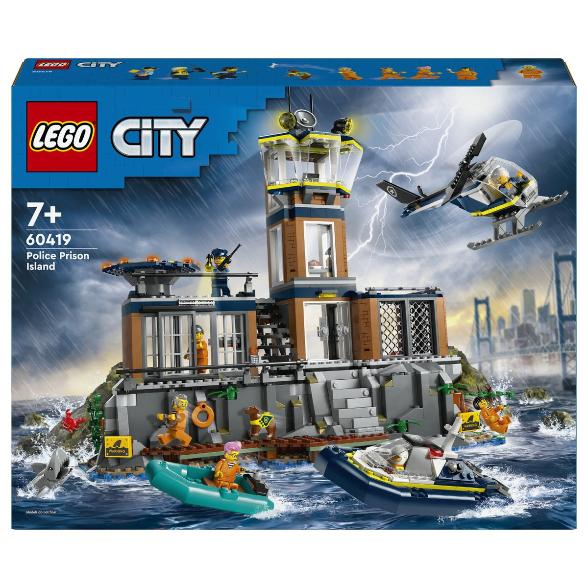LEGO City Polizeistation auf der Gefängnisinsel 60419