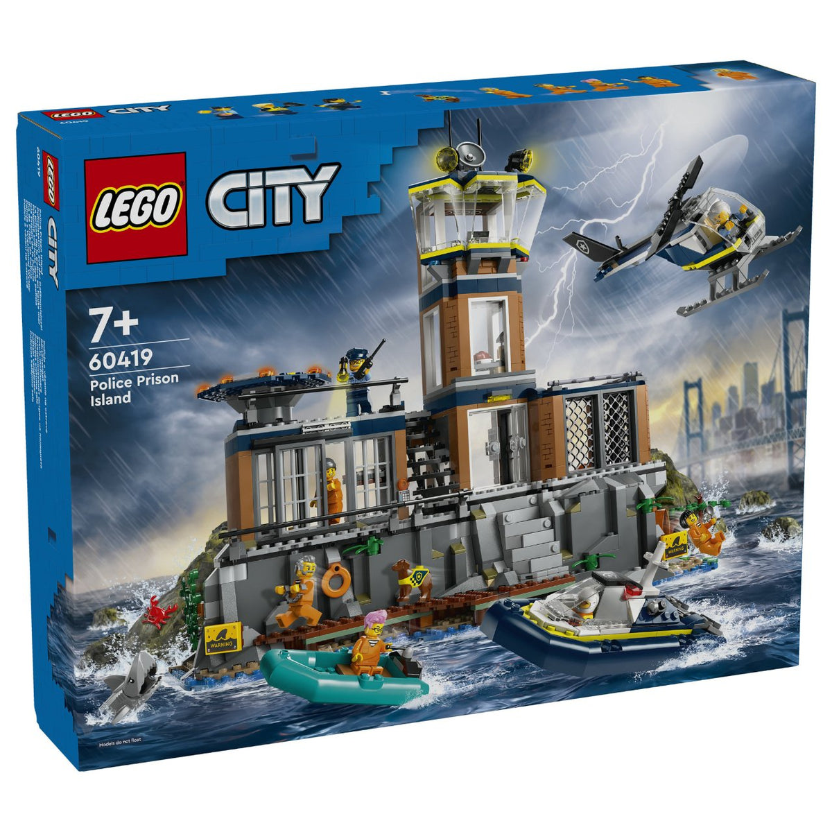 LEGO City Polizeistation auf der Gefängnisinsel 60419