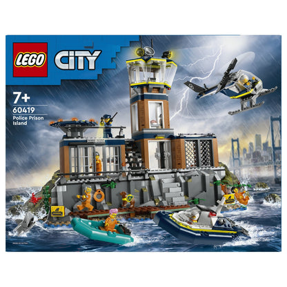 LEGO City Polizeistation auf der Gefängnisinsel 60419