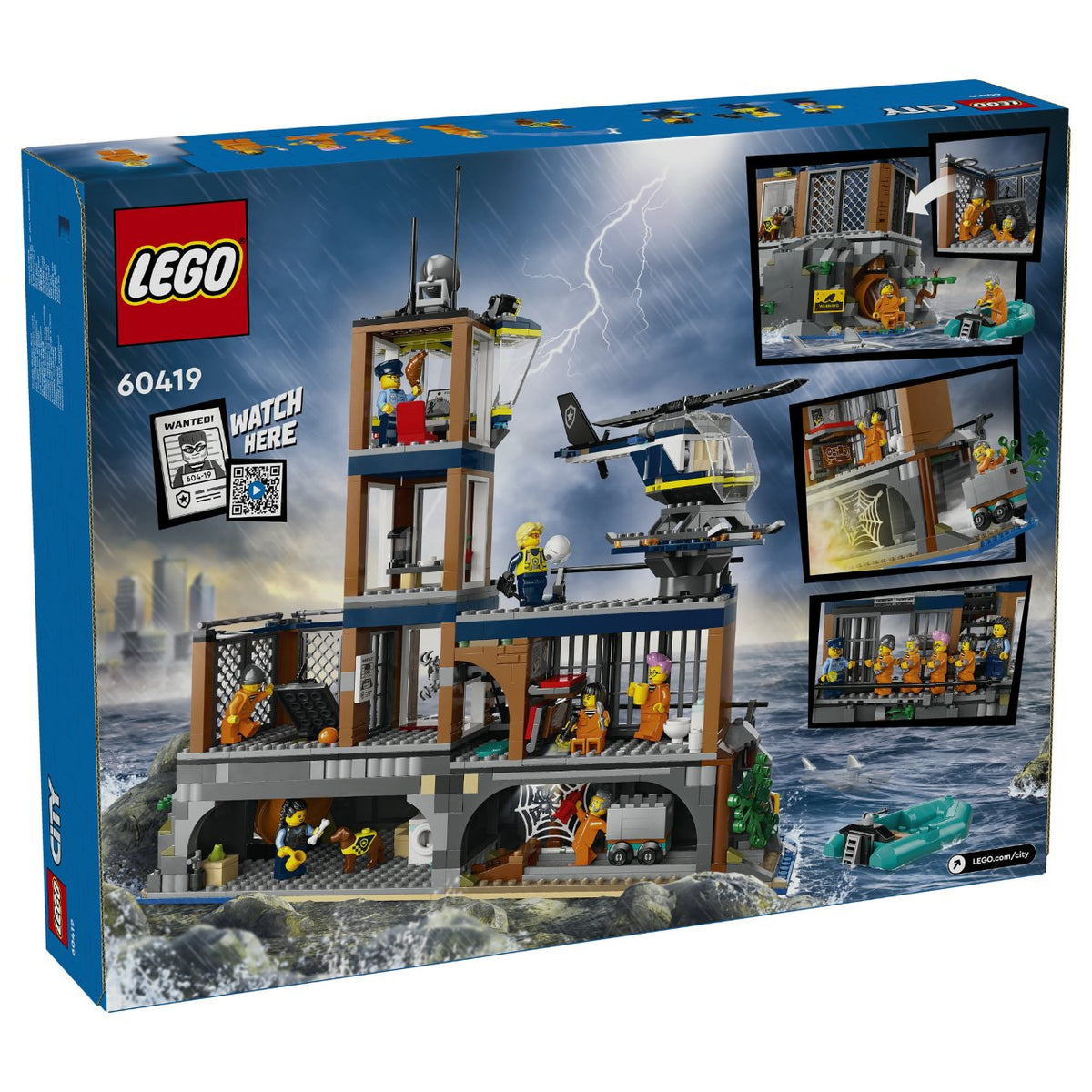LEGO City Polizeistation auf der Gefängnisinsel 60419