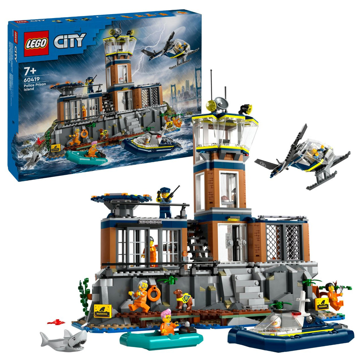 LEGO City Polizeistation auf der Gefängnisinsel 60419