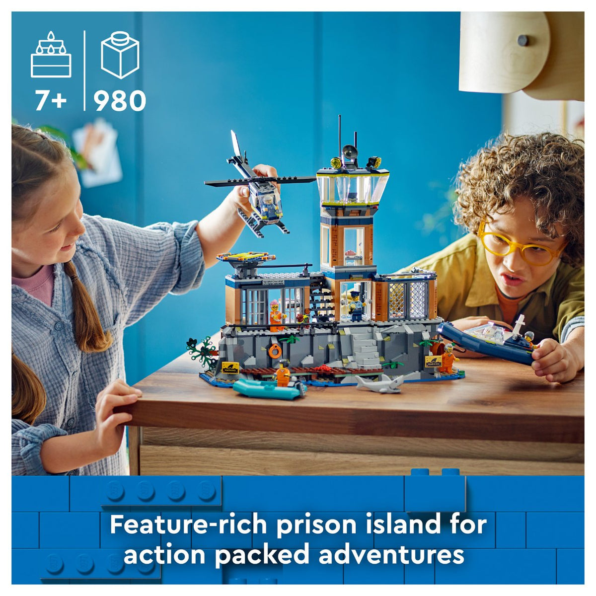 LEGO City Polizeistation auf der Gefängnisinsel 60419