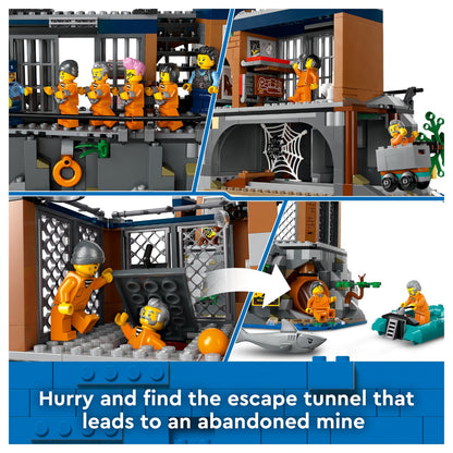 LEGO City Polizeistation auf der Gefängnisinsel 60419