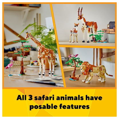 LEGO Creator 3-in-1 Tiersafari 31150