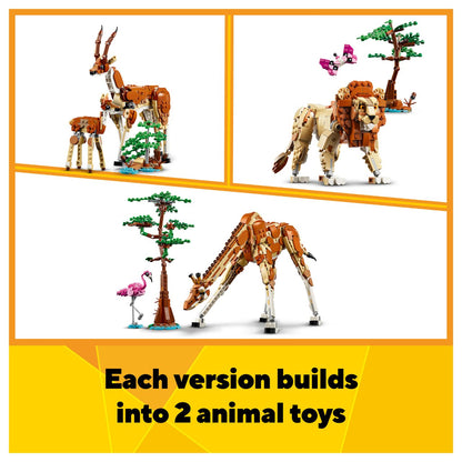 LEGO Creator 3-in-1 Tiersafari 31150