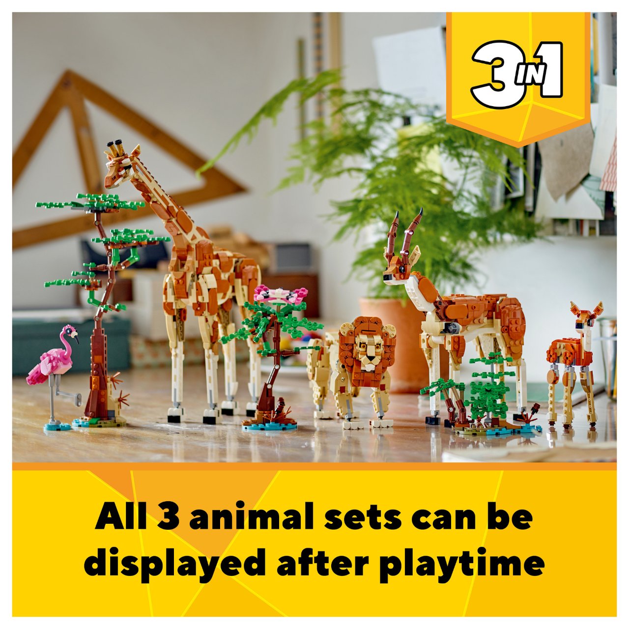 LEGO Creator 3-in-1 Tiersafari 31150
