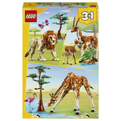 LEGO Creator 3-in-1 Tiersafari 31150