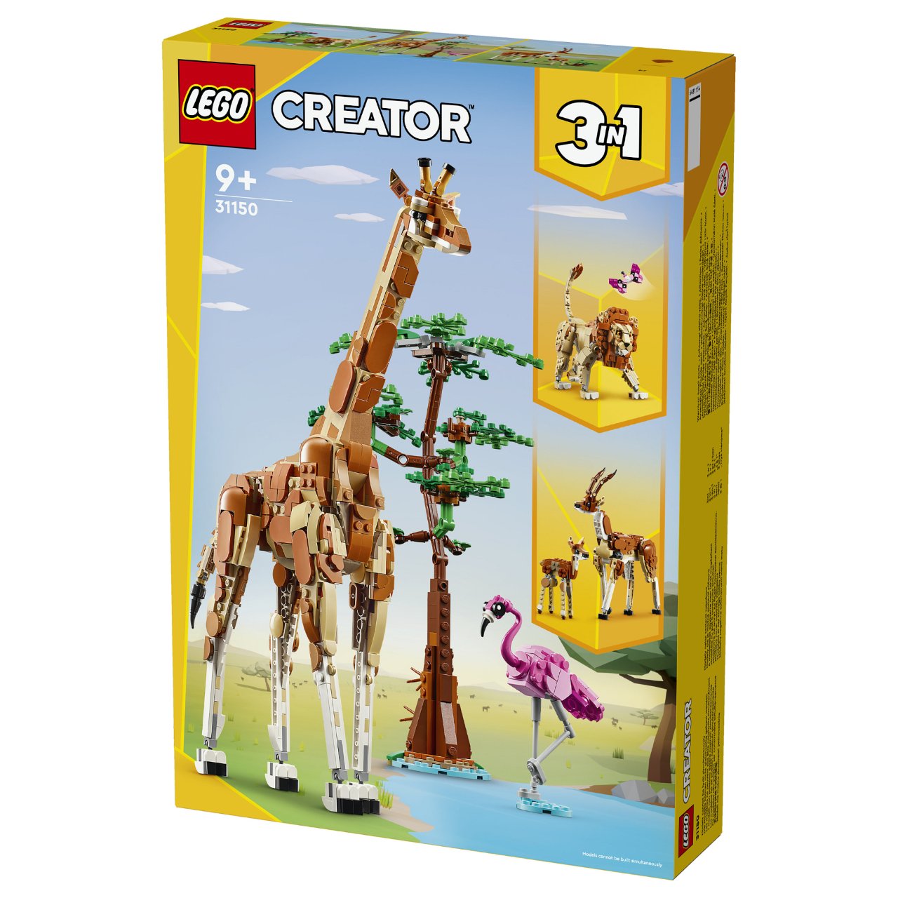 LEGO Creator 3-in-1 Tiersafari 31150