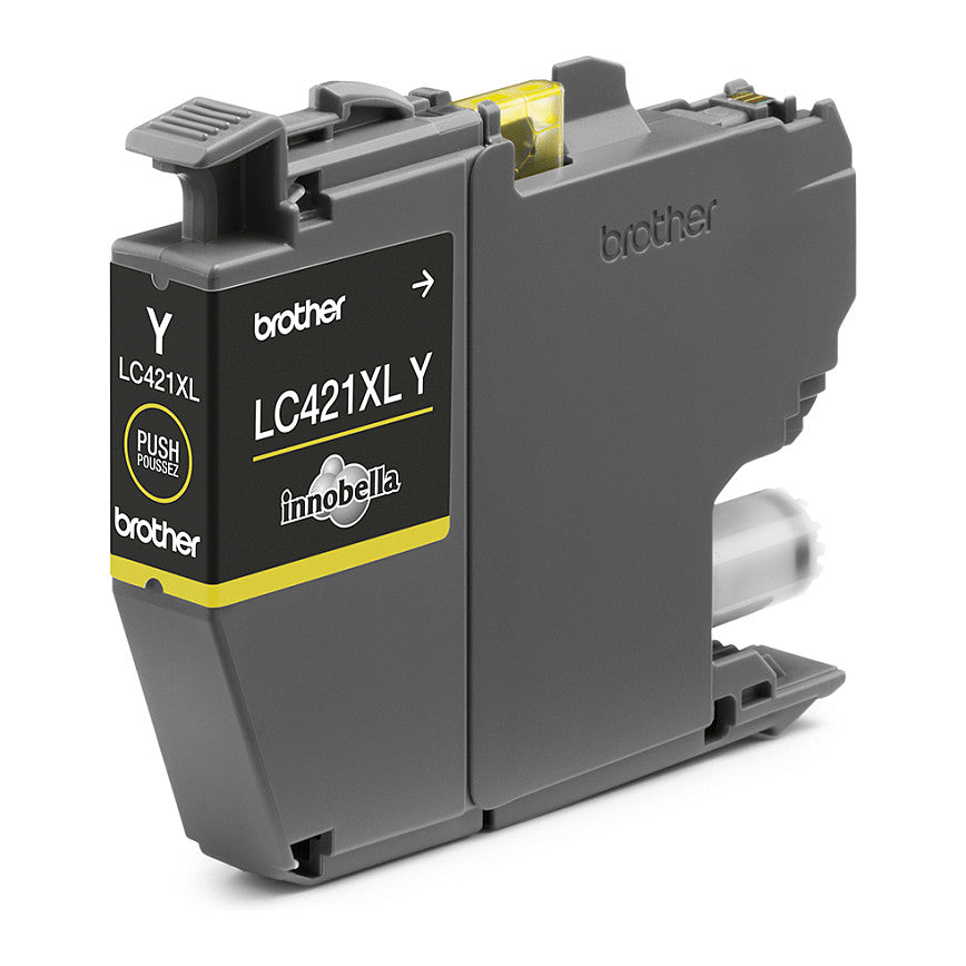 Brother Tinte LC421XLY Gelb bis zu 500 Seiten ISO/IEC 24711
