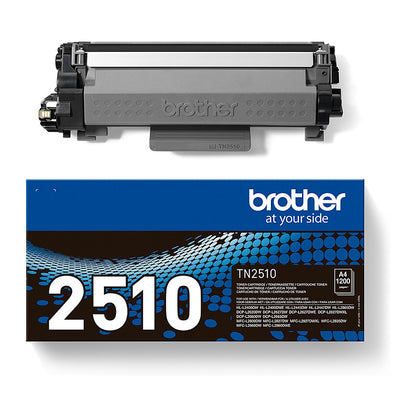 Brother Toner TN-2510 Schwarz bis zu 1.200 Seiten ISO/IEC 19752