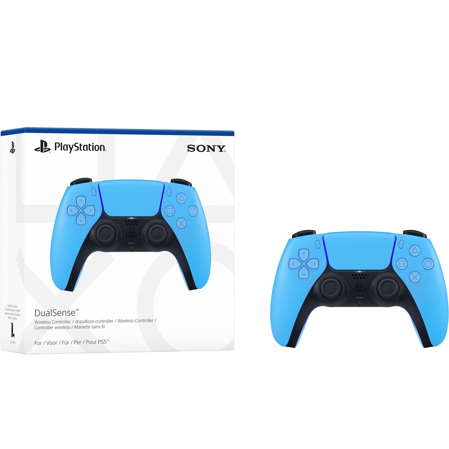 Sony Playstation 5 DualSense Wireless Controller - PS5 / Starlight Blue