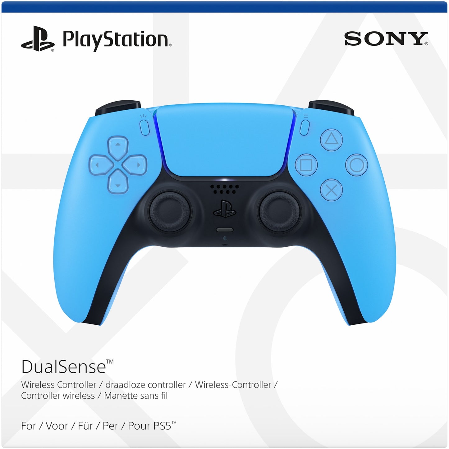 Sony Playstation 5 DualSense Wireless Controller - PS5 / Starlight Blue