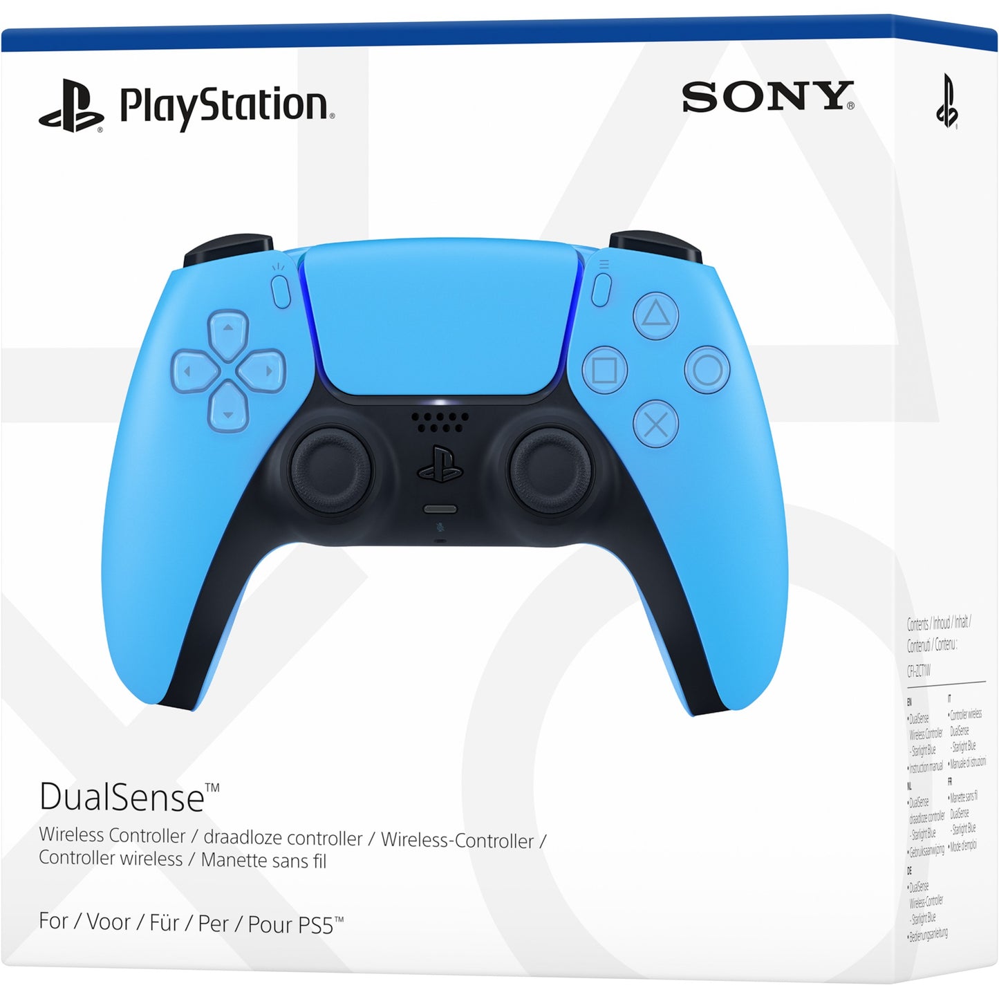 Sony Playstation 5 DualSense Wireless Controller - PS5 / Starlight Blue