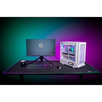 Midi Thermaltake Ceres 330 TG ARGB Snow White