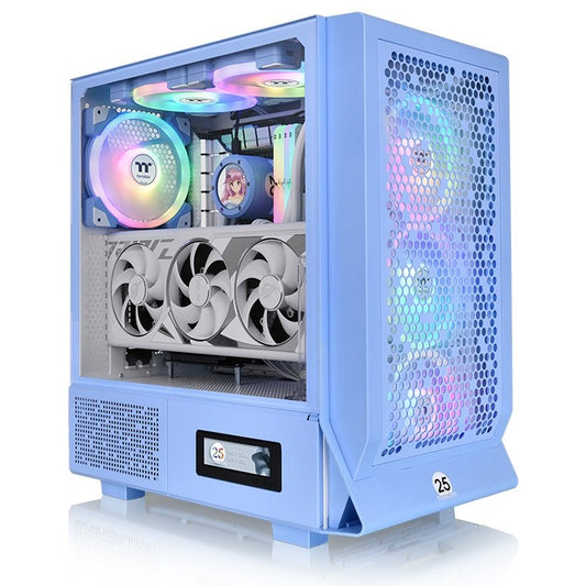 Midi Thermaltake Ceres 330 TG ARGB Hydrangea Blue