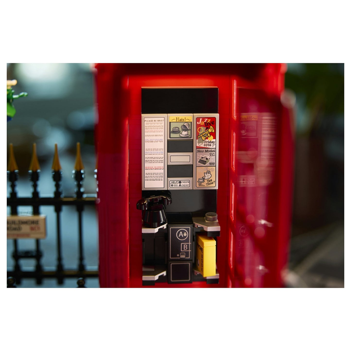LEGO Ideas Rote Londoner Telefonzelle 21347