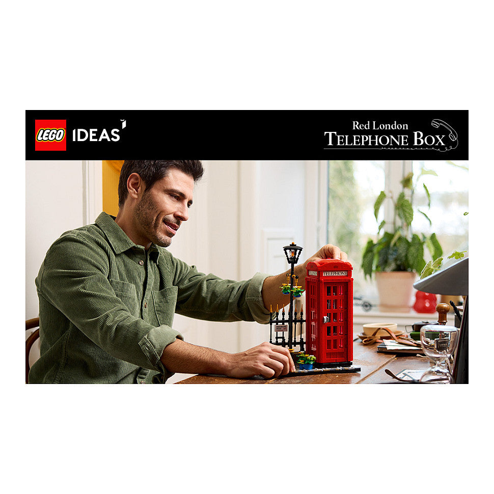 LEGO Ideas Rote Londoner Telefonzelle 21347