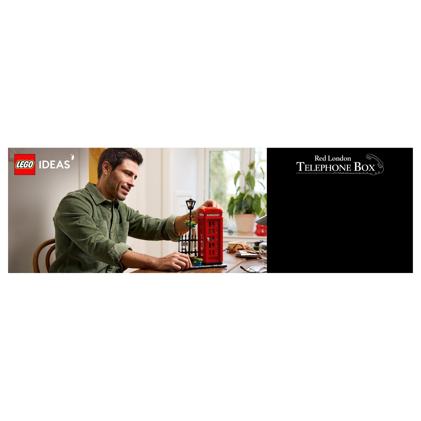 LEGO Ideas Rote Londoner Telefonzelle 21347