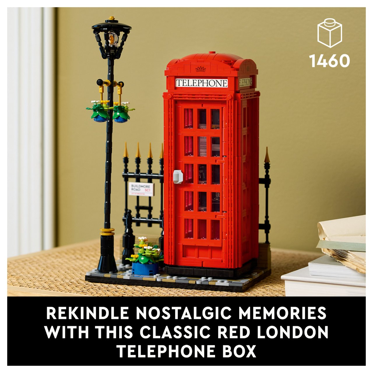 LEGO Ideas Rote Londoner Telefonzelle 21347