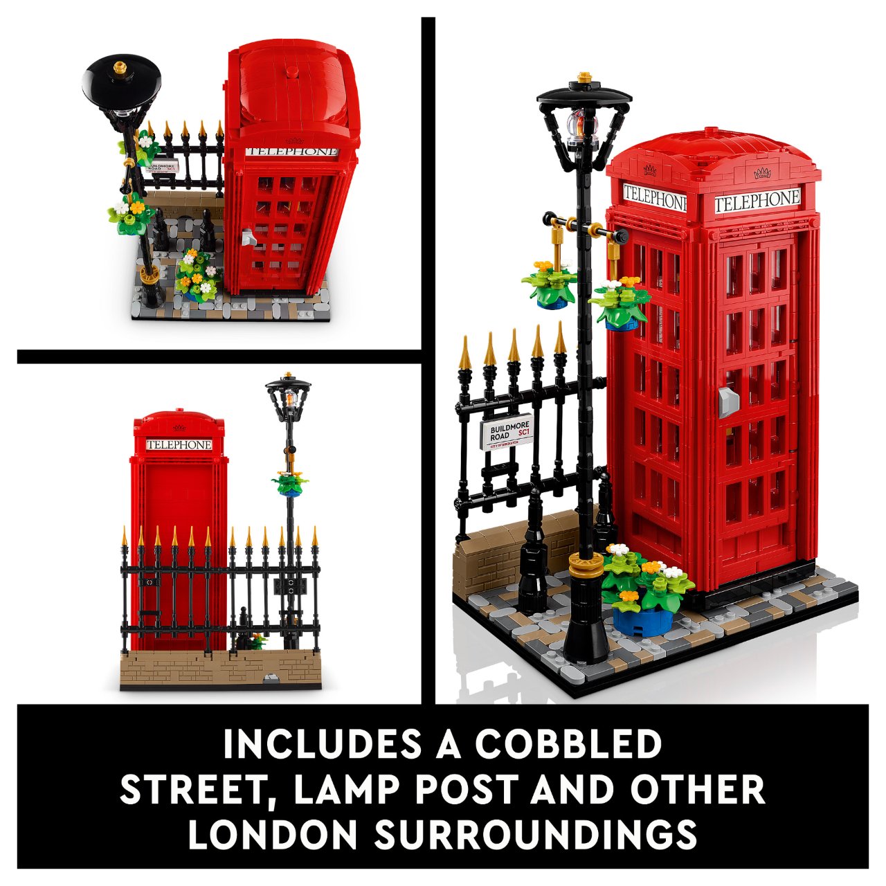 LEGO Ideas Rote Londoner Telefonzelle 21347