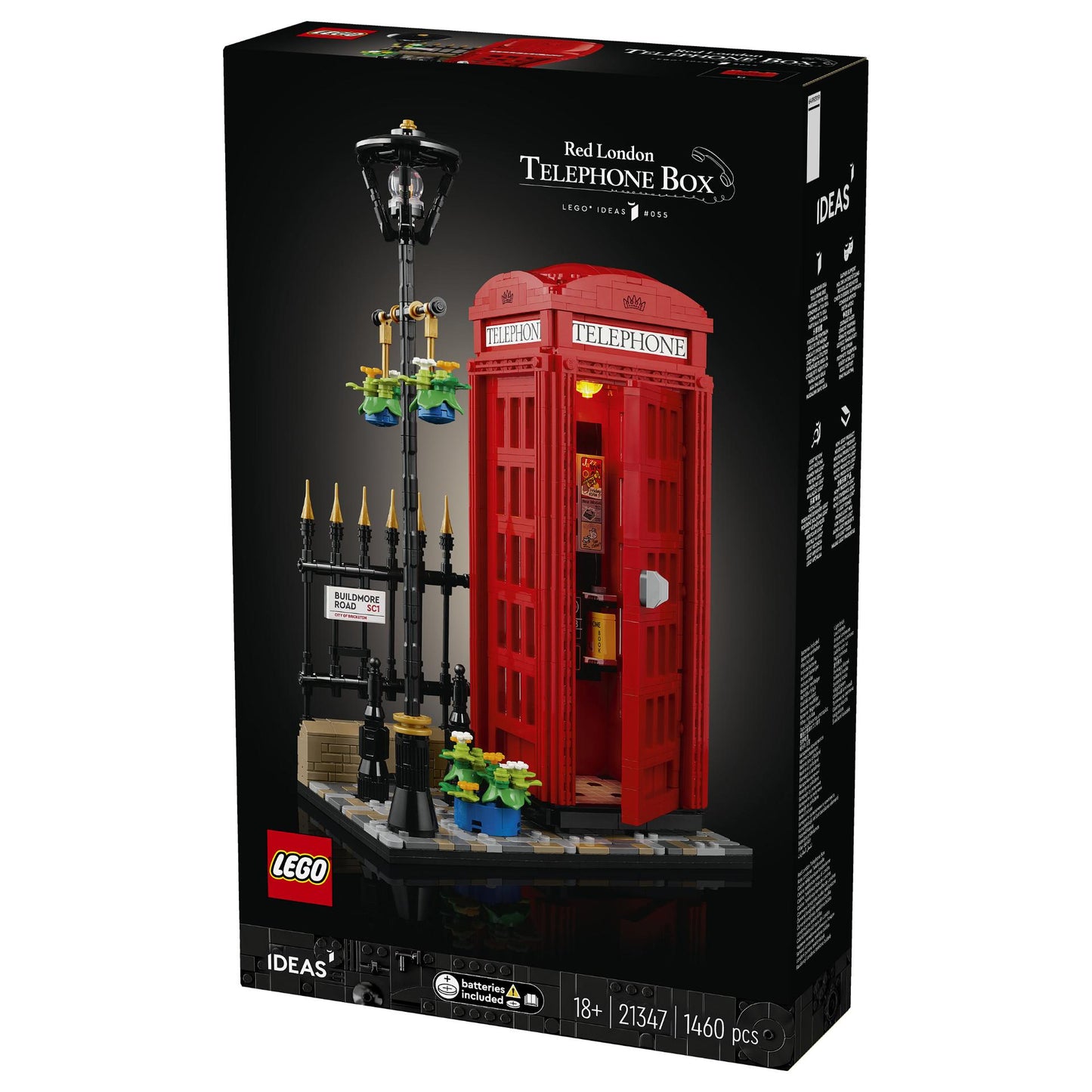 LEGO Ideas Rote Londoner Telefonzelle 21347