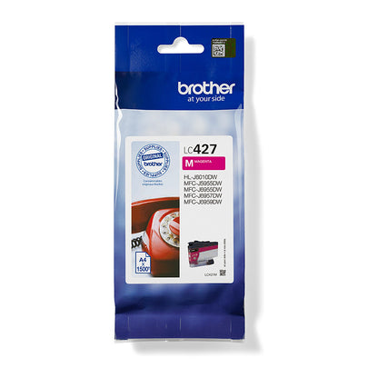 Brother Tinte LC-427M Magenta bis zu 1.500 Seiten nach ISO/IEC 24711
