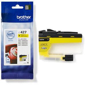 Brother Tinte LC-427Y Gelb bis zu 1.500 Seiten nach ISO/IEC 24711